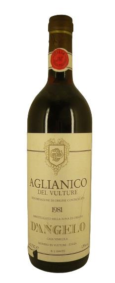 1981 Aglianico Del Vulture d´Angelo von Raritäten