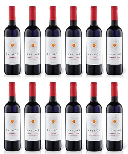 12x 0,75l - Rasgón - Tempranillo - Vino de la Tierra de Castilla - Spanien - Rotwein halbtrocken von Rasgón