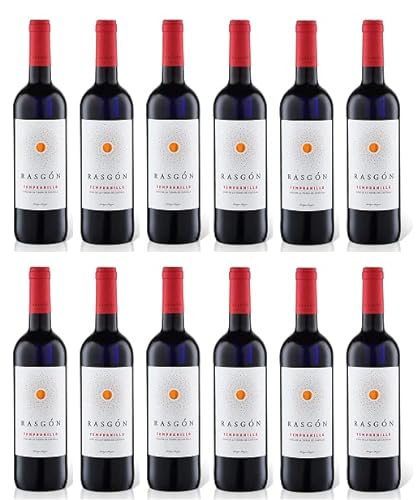 12x 0,75l - Rasgón - Tempranillo - Vino de la Tierra de Castilla - Spanien - Rotwein halbtrocken von Rasgón