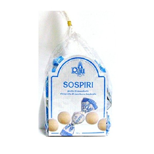 Sospiri, sardisches Konfekt aus Mandelpaste mit Guß aus Schmelzzucker Sospiri, sardisches Konfekt aus Mandelpaste mit Guß aus Schmelzzucker von Rau
