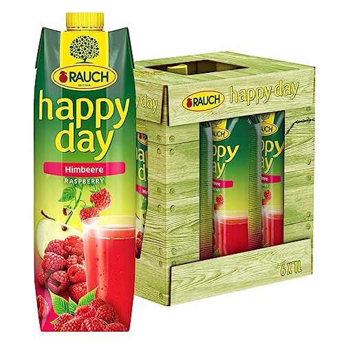 Rauch Happy Day Himbeer, 6er Pack (6 x 1 l) von Rauch