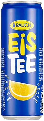 Rauch EisTee Zitrone, 24er Pack (24 x 330 ml) (ohne Pfand, Lieferung nur nach Österreich) von Rauch