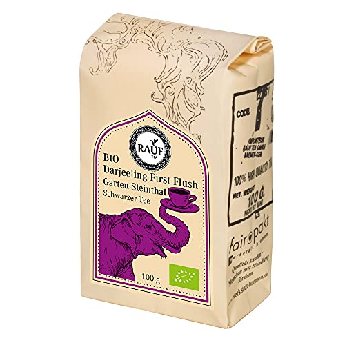 Rauf Tee - Schwarztee Darjeeling FF Garten Steinthal Bio 100g von Rauf Tee