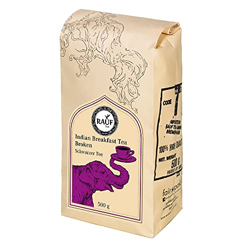 Rauf Tee - Schwarztee Indian Breakfast Tea Broken 500g von Rauf Tee