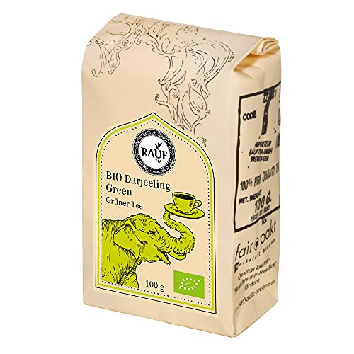 Rauf Tee - Grüntee Darjeeling Green Bio 100g von Rauf Tee