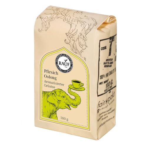 Rauf Tee - aromatisierter Ooolong Pfirsich Oolong 100 g von Rauf Tee