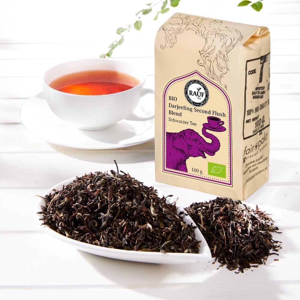 Rauf Tee Schwarzer Tee Darjeeling Second Flush Bio von Rauf Tee