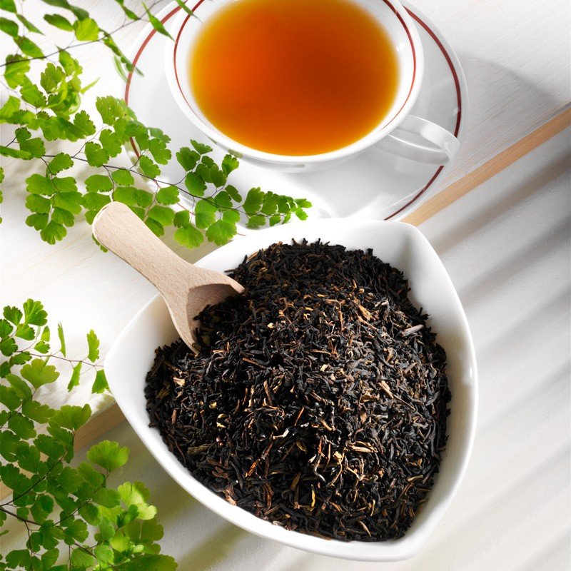 Rauf Tee aromatisierter Schwarztee Earl Grey entkoffeiniert von Rauf Tee