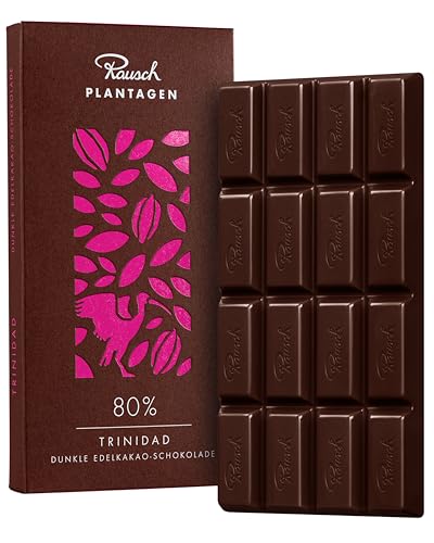 Rausch Trinidad 80% Schokolade Tafel 125g – hochwertige Tafelschokolade mit feinem Aroma – Edelkakao Schokoladentafel aus nachhaltigem Anbau Rausch Trinidad 80% Schokolade Tafel 125g – hochwertige Tafelschokolade mit feinem Aroma – Edelkakao Schokoladentafel aus nachhaltigem Anbau von Rausch