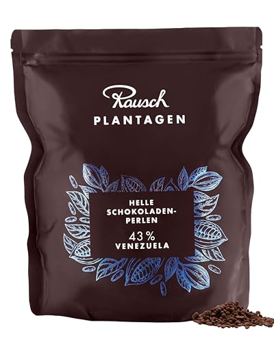Rausch Trinkschokolade Kuvertüre 2 kg – Vollmilch-Kakao Venezuela 43% – Beutel gefüllt mit Edelkakao-Perlen – Heiße Schokolade & Kuvertüre für zu Hause Rausch Trinkschokolade Kuvertüre 2 kg – Vollmilch-Kakao Venezuela 43% – Beutel gefüllt mit Edelkakao-Perlen – Heiße Schokolade & Kuvertüre für zu Hause von Rausch