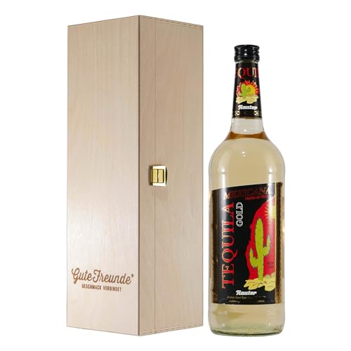 Rauter Tequila Mexicana Gold mit Geschenk-Holzkiste von Rauter