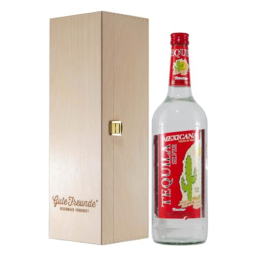 Rauter Tequila Mexicana Silver mit Geschenk-Holzkiste von Rauter