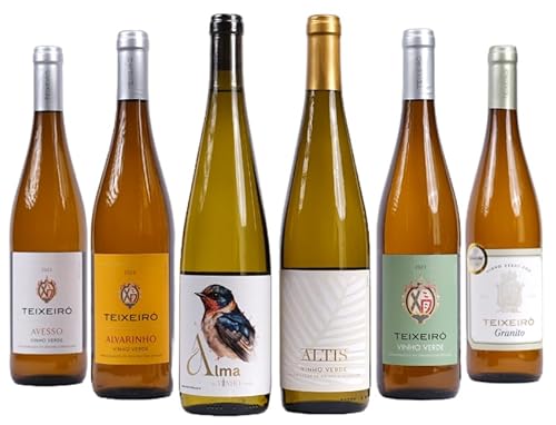 6 Flaschen Wein aus Portugal Probierpaket Vinho Verde von Ravasqueira