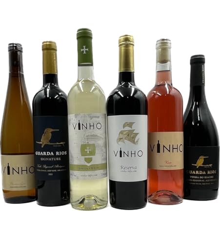 6 Flaschen mit Wein aus Portugal Probierpaket Select von Ravasqueira