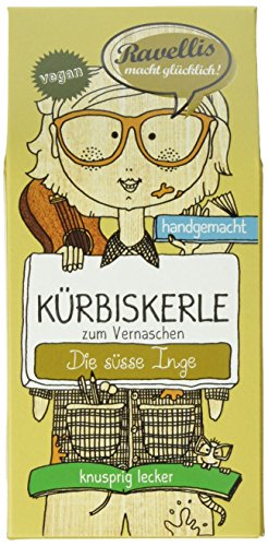 Ravellis Kürbiskerle - Die süße Inge, 3er Pack (3 x 80 g) von Ravellis