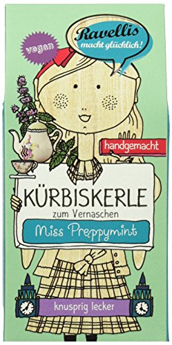 Ravellis Kürbiskerle - Miss Preppymint, 3er Pack (3 x 80 g) von Ravellis