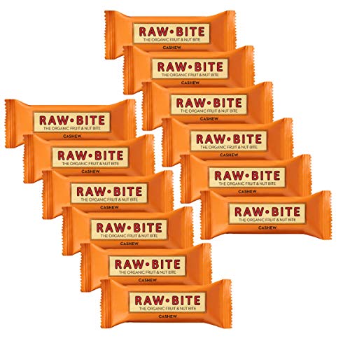 Raw Bite Bio Fruchtriegel Cashew, 50 g von Raw Bite