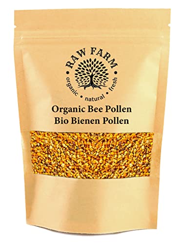 1 kg Granulat Bio Blütenpollen, Roh, Unerhitzt, Rein und Frisch von Raw Farm Organic Natural Fresh