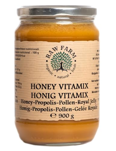 900 g Vitamix Honig, Propolis, Pollen, Gelée Royale, Bienenwachs - Raw Farm 900 g Vitamix Honig, Propolis, Pollen, Gelée Royale, Bienenwachs - Raw Farm von Raw Farm Organic Natural Fresh