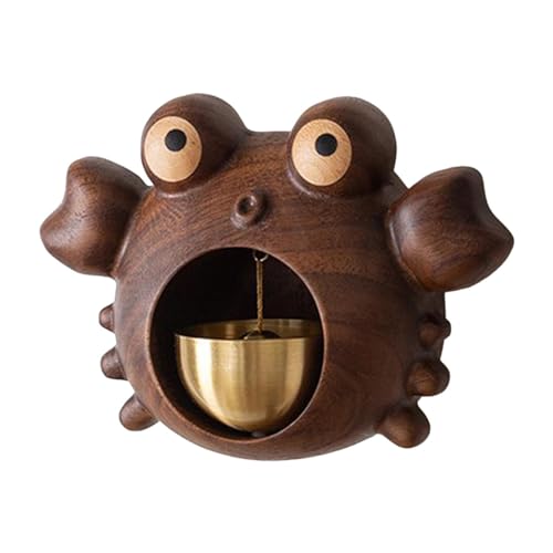 Krabben-Türklingel, Türklingel für Zuhause, Krabben-Ornament-Türklingel, dekorative Holzglocke, krabbenförmige Holztürklingel, Windspiel für Kühlschrank, VERRANDA, Garten, Restaurant, Hausklingel Krabben-Türklingel, Türklingel für Zuhause, Krabben-Ornament-Türklingel, dekorative Holzglocke, krabbenförmige Holztürklingel, Windspiel für Kühlschrank, VERRANDA, Garten, Restaurant, Hausklingel von Raxove