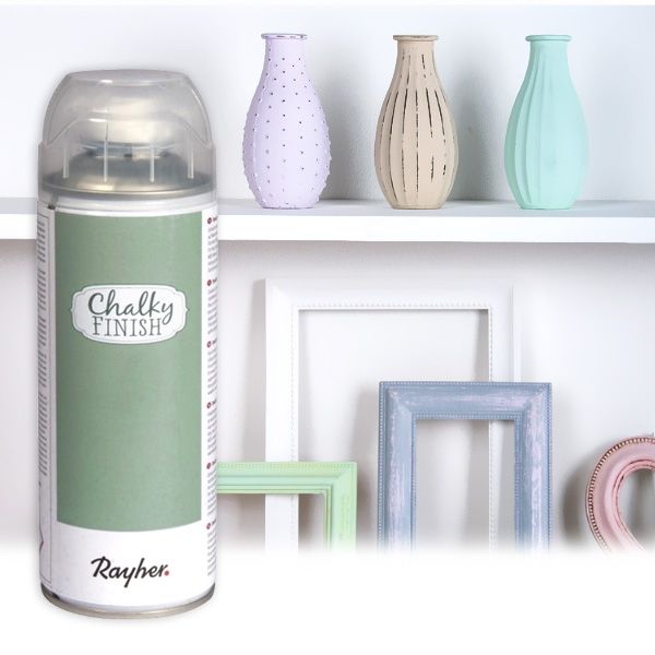 Chalky Finish Spray, mintgrün, 400 ml von Rayher Hobby GmbH