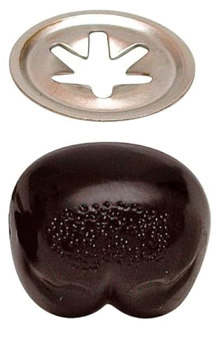 Bärennasen schwarz, 12mm, 4 Stück von Rayher