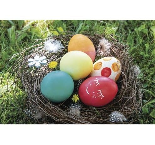 Eierfarben Set mit 5 Farben, Lebensmittel-Farbstoffe, bunt von Rayher