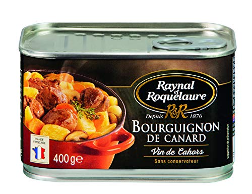 Bourguignon de Canard Vin de Cahors RAYNAL ET ROQUELAURE Ringpull-Dose 400g von Raynal & Roquelaure