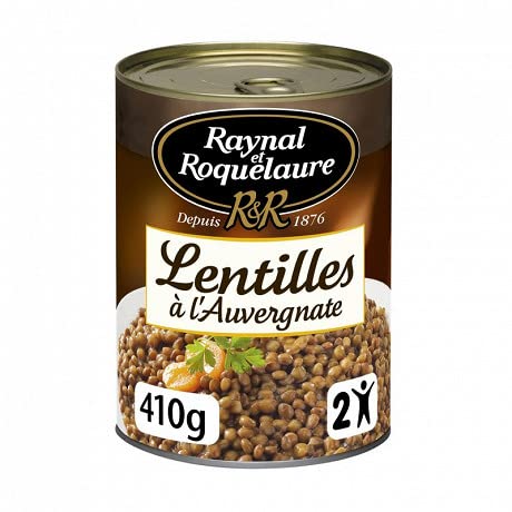 Raynal & Roquelaure - Gekochte Linsen zu Auvergne 410G - Packung mit 5 Raynal & Roquelaure - Gekochte Linsen zu Auvergne 410G - Packung mit 5 von Raynal & Roquelaure