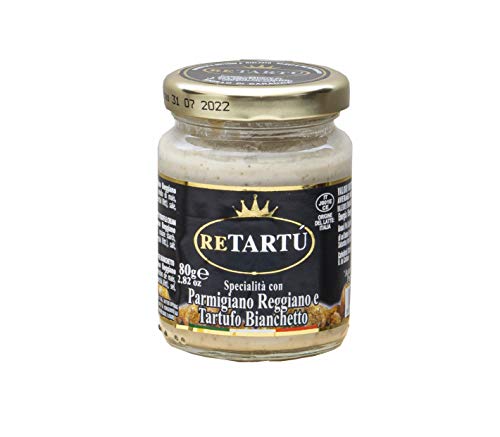 Spezialitaten auf Basis von White Truffle und Parmigiano Reggiano 80 gr. Spezialitaten auf Basis von White Truffle und Parmigiano Reggiano 80 gr. von ReTartù