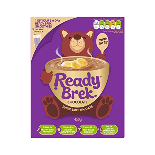 Ready Brek Original Porridge Chocolate 450g - Fein gemahlenes Hafergetreide mit Schokolade von Ready Brek