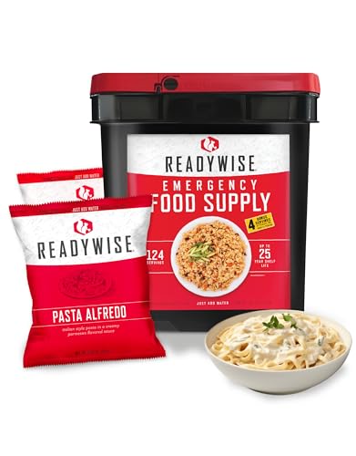 ReadyWise 124 Servieren Ultimate Preparedness Pack, 25 Jahre Haltbarkeit von ReadyWise
