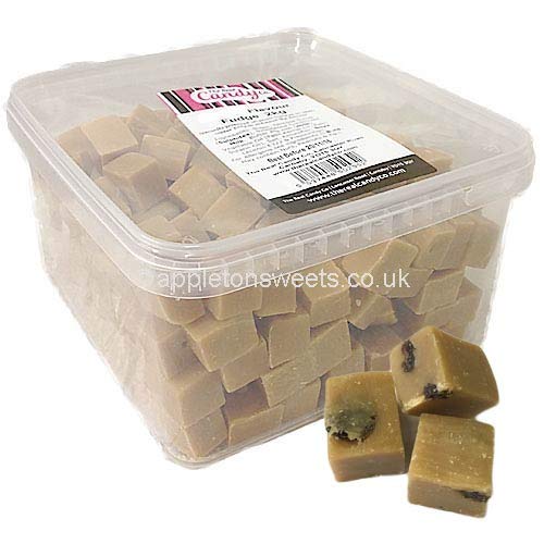 REAL CANDY CO RUM & RAISIN FUDGE - 2KG von Real Candy Co