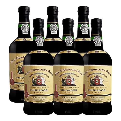 Portwein Real Companhia Velha Fundador - Dessertwein - 6 Flaschen von Real Companhia Velha