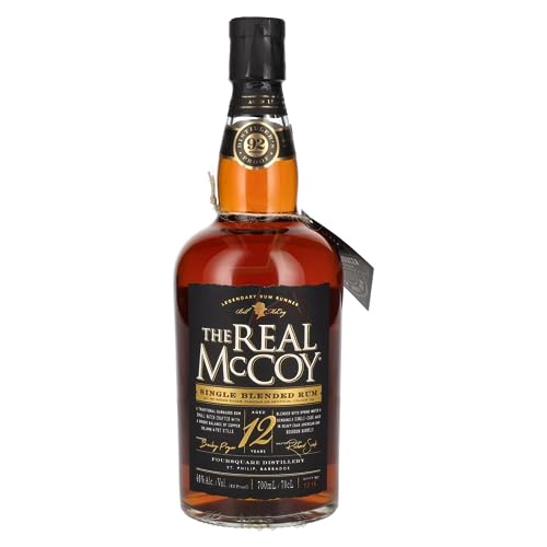 The Real McCoy 12 Years Old Single Blended Rum 46,00% 0,70 lt. The Real McCoy 12 Years Old Single Blended Rum 46,00% 0,70 lt. von Real McCoy
