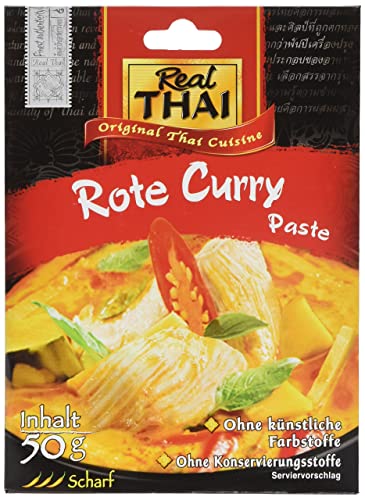 Real THAI Rote Curry Paste (1 x 50 g) von Real Thai