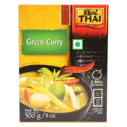 Real Thai Grünes Curry mit Gemüse (1 x 300 g) von Real Thai