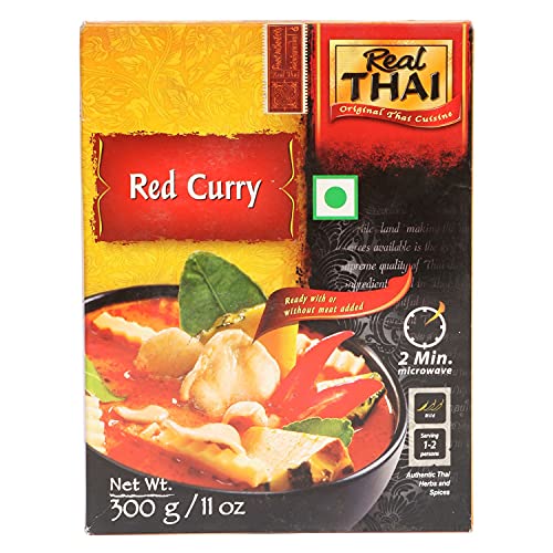 Real Thai Rotes Curry mit Gemüse (1 x 300 g) von Real Thai