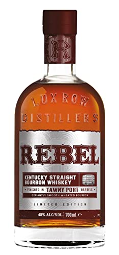 Rebel Kentucky Straight Bourbon Whisky TAWNY PORT Barrel Finish 45% Vol. 0,7l von Rebel