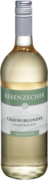 Rebenzecher Grauburgunder Weißwein halbtrocken von Rebenzecher