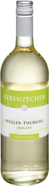 Rebenzecher Müller-Thurgau Weißwein trocken von Rebenzecher