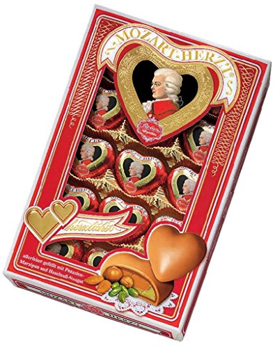 Reber Mozart Herz'l 15er-Packung (150g) von Reber