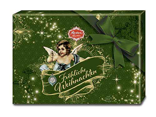 Reber Spezialitäten-Kassette Weihnachten in Folie – 14 hochfeine Reber Klassiker von Reber