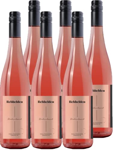 Rebhelden Unbeschwert Rosé Trocken (6 x 0,75l) von Rebhelden