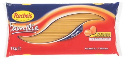 Recheis Familie 1kg, Spaghetti 3 x 1 kg von Recheis Teigwaren GmbH