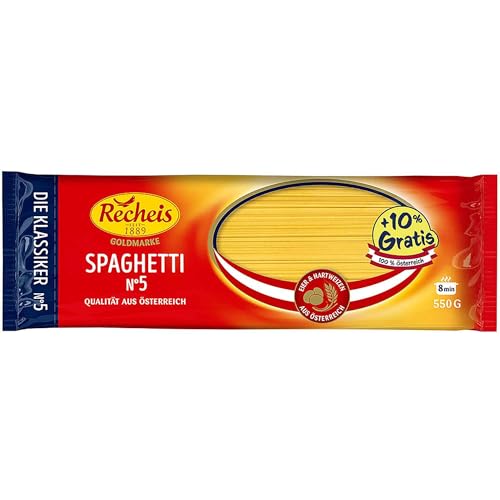 Recheis Goldmarke Spaghetti - 500g Recheis Goldmarke Spaghetti - 500g von Recheis Teigwaren GmbH