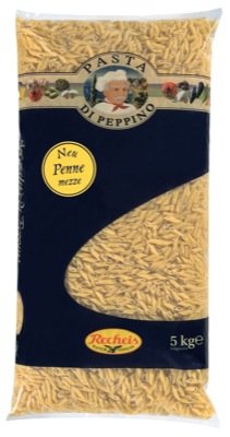 Peppino 5kg, Penne Mezze von Recheis Teigwaren GmbH