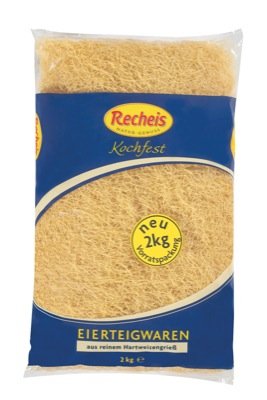 Recheis 2 Ei 2kg, Faden von Recheis Teigwaren GmbH