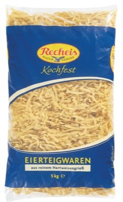 Recheis 2 Ei 5kg, Bandnudeln Recheis 2 Ei 5kg, Bandnudeln von Recheis Teigwaren GmbH
