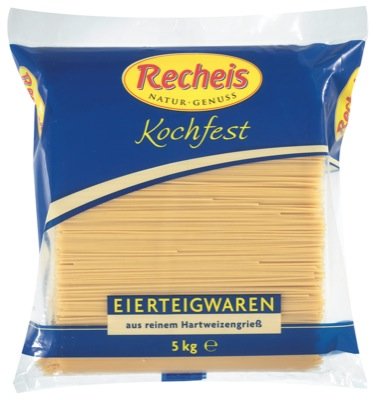 Recheis 2 Ei 5kg, Spaghetti von Recheis Teigwaren GmbH